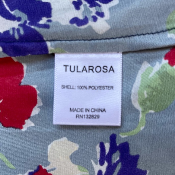 Tularosa Blue Sid Wrap Maxi Dress in Armada- Festival - Picture 13 of 13